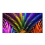 Abstract Colors - , Abstract Colors Satin Wrap 35  x 70 