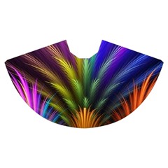 Abstract Colors Skirt Back