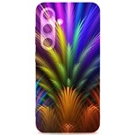 Abstract Colors - , Abstract Colors Samsung Galaxy S24 6.2 Inch Black TPU UV Case