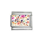 Abstract Floral Background Italian Charm (9mm)