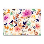 Abstract Floral Background Sticker A4 (100 pack)