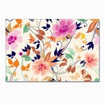 Abstract Floral Background Postcard 4 x 6  (Pkg of 10)