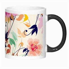 Abstract Floral Background Morph Mug from ArtsNow.com Right