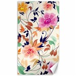 Abstract Floral Background Canvas 40  x 72 