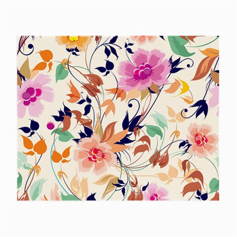 Abstract Floral Background Small Glasses Cloth (2 Sides) from ArtsNow.com Front