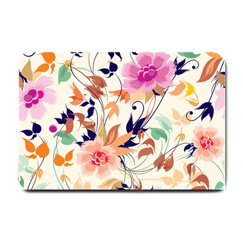 Abstract Floral Background Small Doormat from ArtsNow.com 24 x16  Door Mat