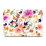 Abstract Floral Background Plate Mats