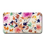 Abstract Floral Background Medium Bar Mat