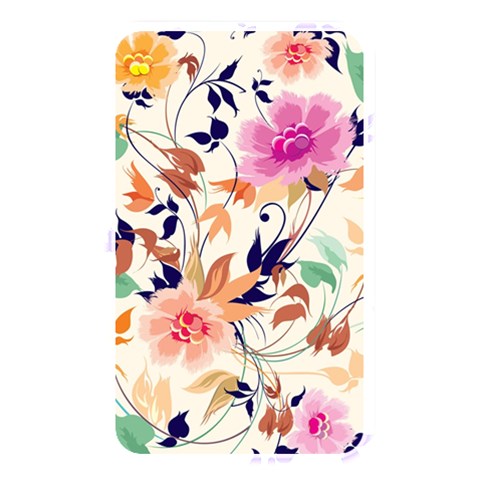 Abstract Floral Background Memory Card Reader (Rectangular) from ArtsNow.com Front