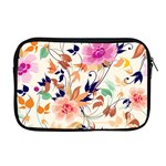 Abstract Floral Background Apple MacBook Pro 17  Zipper Case