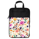 Abstract Floral Background Foldable Shoe Storage Bag