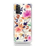 Abstract Floral Background Samsung Galaxy S20 6.2 Inch TPU UV Case