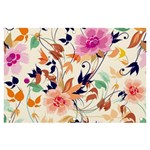 Abstract Floral Background Banner and Sign 6  x 4 