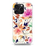 Abstract Floral Background iPhone 15 Pro TPU UV Print Case