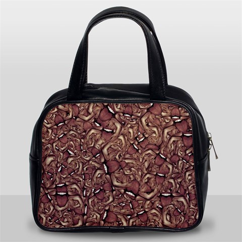 Human Spider Mutant Creatures Motif Random Pattern Classic Handbag (Two Sides) from ArtsNow.com Front