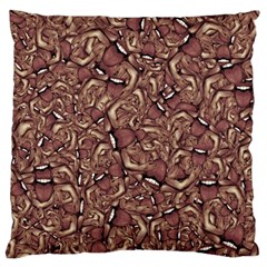 Human Spider Mutant Creatures Motif Random Pattern Large Cushion Case (Two Sides) from ArtsNow.com Back