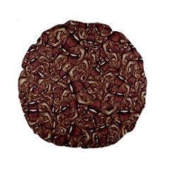 Human Spider Mutant Creatures Motif Random Pattern Standard 15  Premium Round Cushions from ArtsNow.com Front