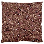 Human Spider Mutant Creatures Motif Random Pattern Standard Premium Plush Fleece Cushion Case (One Side)