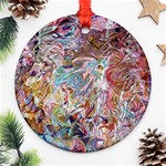 Abstract waves Ornament (Round)