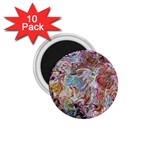 Abstract waves 1.75  Magnets (10 pack) 