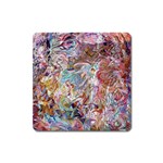 Abstract waves Square Magnet