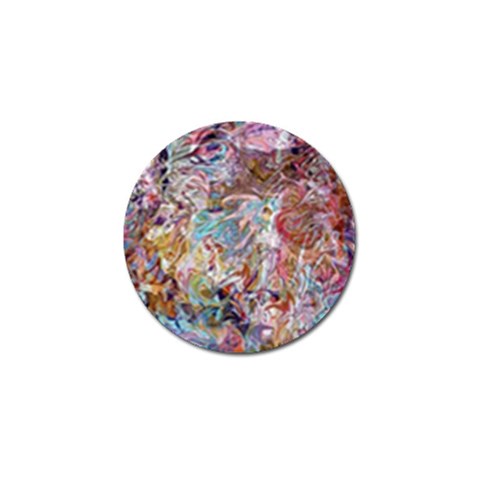 Abstract waves Golf Ball Marker (4 pack) from ArtsNow.com Front