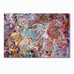 Abstract waves Postcard 4 x 6  (Pkg of 10)