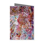 Abstract waves Mini Greeting Cards (Pkg of 8)