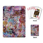 Abstract waves Playing Cards Single Design (Rectangle)