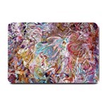 Abstract waves Small Doormat