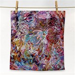 Abstract waves Face Towel