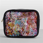 Abstract waves Mini Toiletries Bag (One Side)