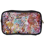 Abstract waves Toiletries Bag (Two Sides)