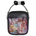 Abstract waves Girls Sling Bag