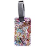 Abstract waves Luggage Tag (two sides)