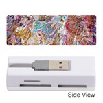 Abstract waves Memory Card Reader (Stick)