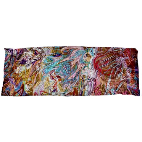 Abstract waves 15 x40  Body Pillow Case Dakimakura (Two Sides) from ArtsNow.com Front