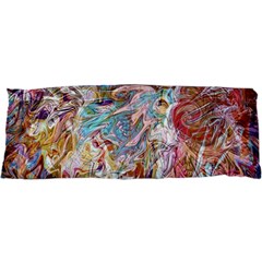 Abstract waves 25 x67  Body Pillow Case Dakimakura (Two Sides) from ArtsNow.com Back