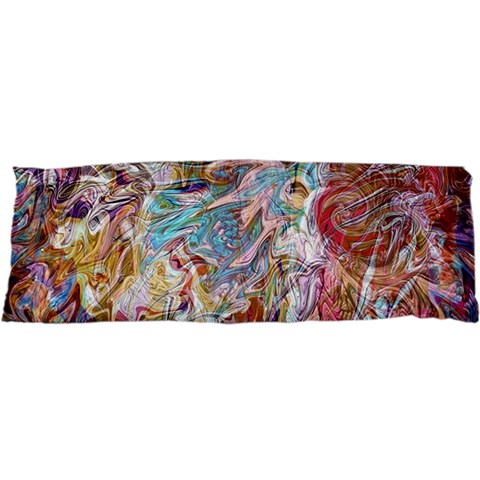 Abstract waves 25 x71  Body Pillow Case Dakimakura (Two Sides) from ArtsNow.com Back