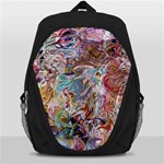 Abstract waves Backpack Bag