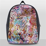 Abstract waves School Bag (XL)