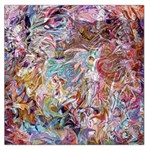 Abstract waves Square Satin Scarf (36  x 36 )