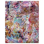 Abstract waves Drawstring Bag (Small)