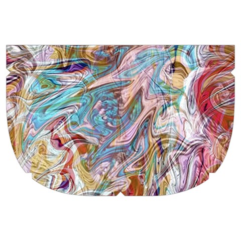 Abstract waves Make Up Case (Large) from ArtsNow.com Side Right