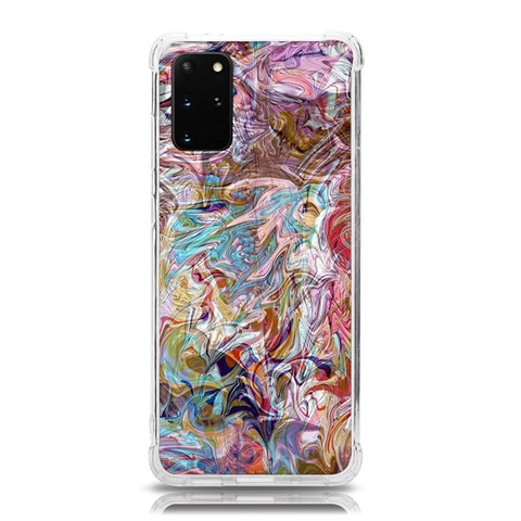 Abstract waves Samsung Galaxy S20 Plus 6.7 Inch TPU UV Case from ArtsNow.com Front