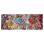 Abstract waves Banner and Sign 8  x 3 