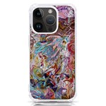 Abstract waves iPhone 14 Pro TPU UV Print Case