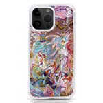 Abstract waves iPhone 14 Pro Max TPU UV Print Case