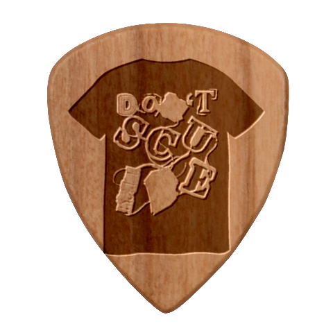 The Fear Has Arrived 20250211 181959 0001 The Fear Has Arrived 20250211 181959 0000 Wood Guitar Pick (Set of 10) from ArtsNow.com Front