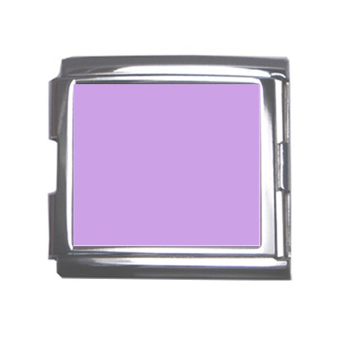 Luscious Lavender Hex #cca3e7 Mega Link Italian Charm (18mm) from ArtsNow.com Front